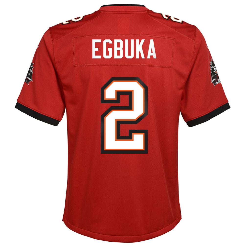 Youth Tampa Bay Buccaneers Emeka Egbuka Red Team Game Jersey