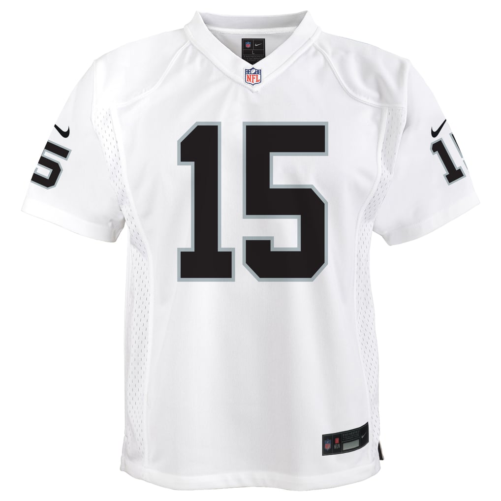Youth Las Vegas Raiders Fernando Mendoza White Game Jersey