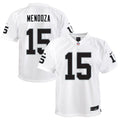 Youth Las Vegas Raiders Fernando Mendoza White Game Jersey