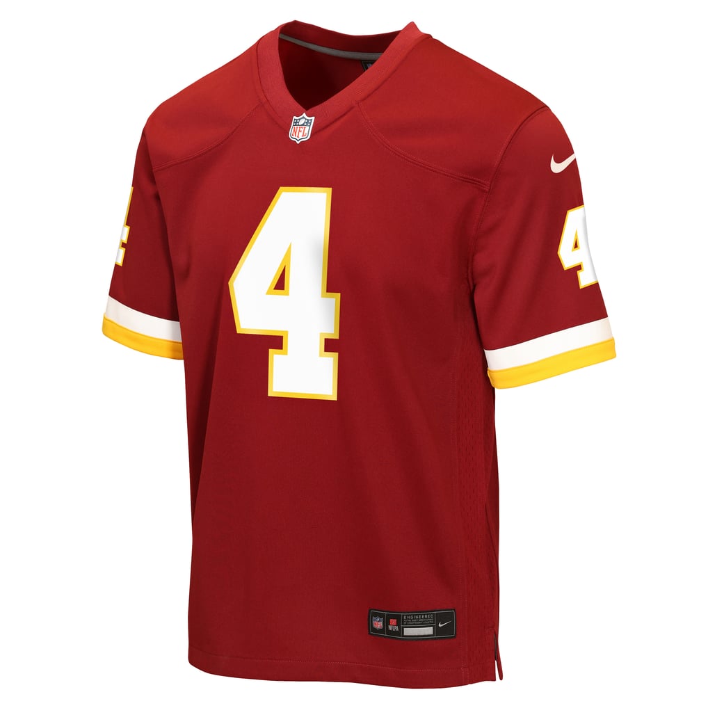 Youth Washington Commanders Burgundy Game Jersey