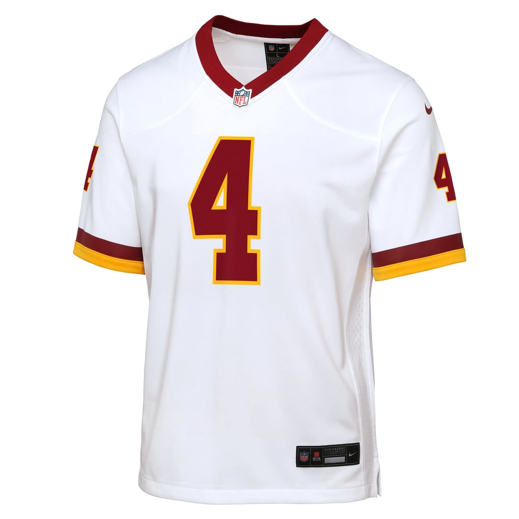 Youth Washington Commanders Frankie Luvu White Game Super Bowl Era Jersey