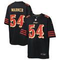 Youth San Francisco 49ers Fred Warner Black Rivalries Collection Game Jersey