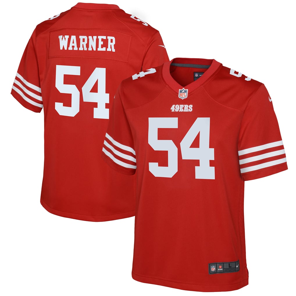 Youth San Francisco 49ers Fred Warner Scarlet Game Jersey