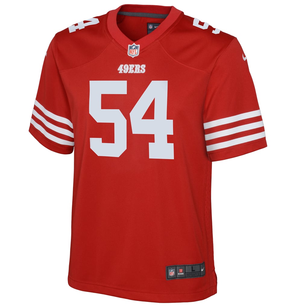 Youth San Francisco 49ers Fred Warner Scarlet Game Jersey