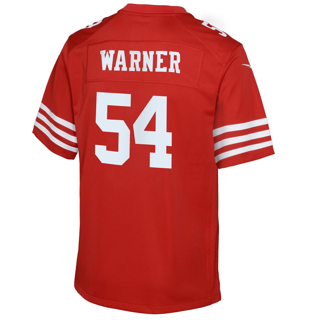 Youth San Francisco 49ers Fred Warner Scarlet Game Jersey
