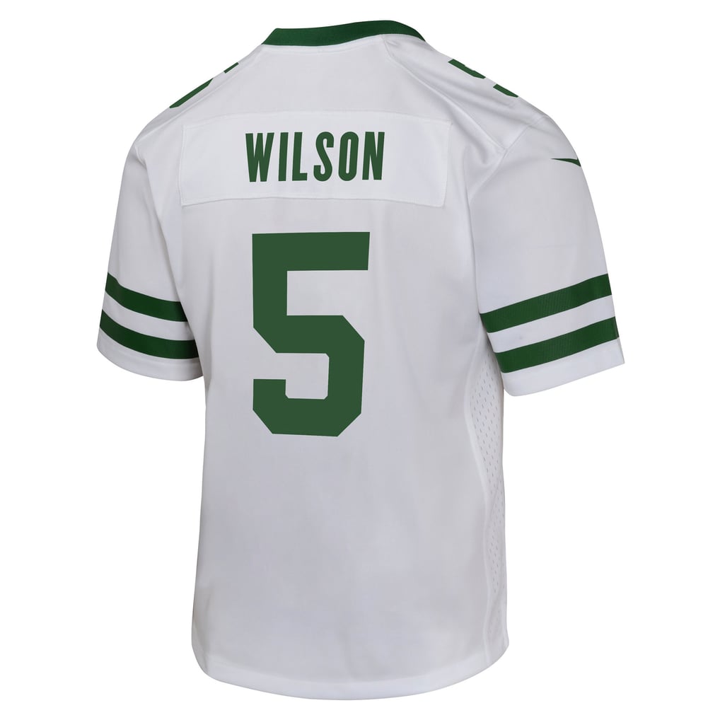 Youth New York Jets Garrett Wilson White Game Jersey