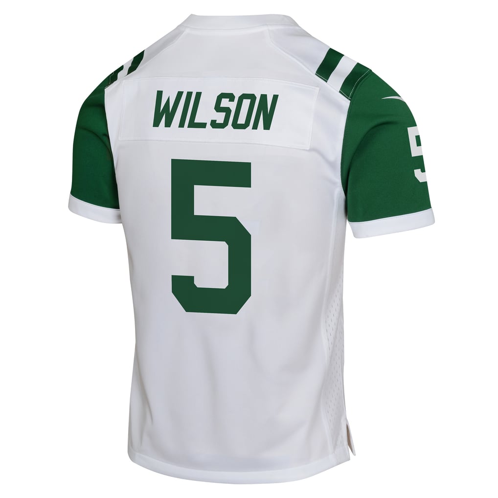 Youth New York Jets Garrett Wilson White Game Jersey
