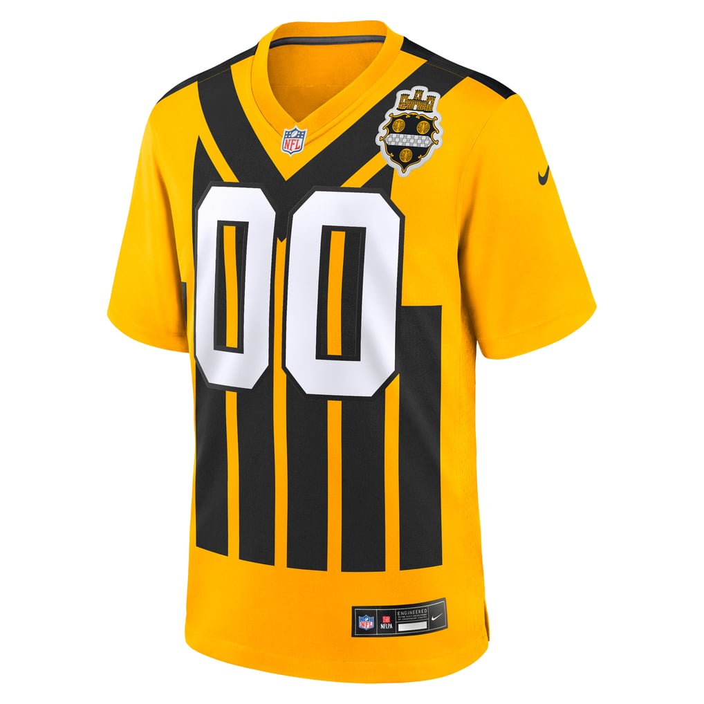 Youth Pittsburgh Steelers Gold Alternate 1933 Throwback Game Custom Jersey