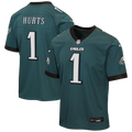 Youth Philadelphia Eagles Jalen Hurts Midnight Green Team Game Jersey