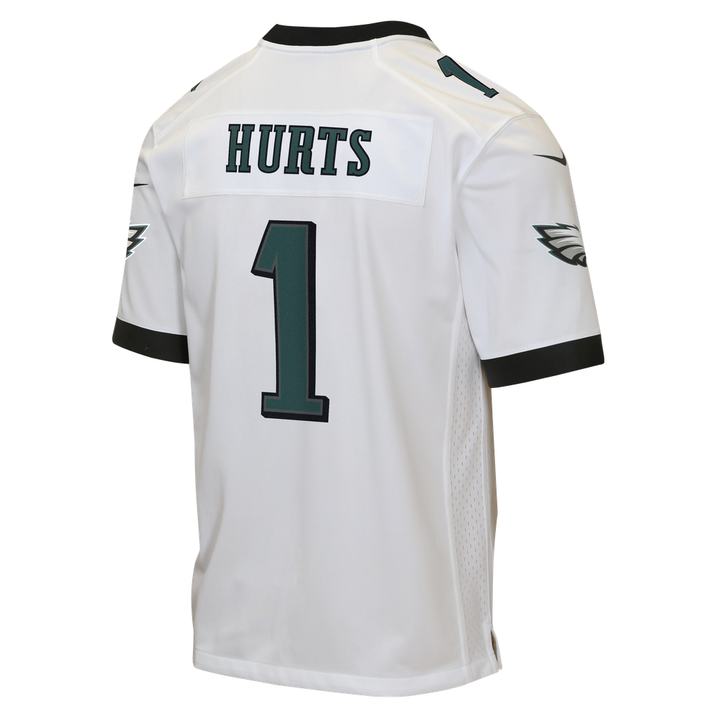 Youth Philadelphia Eagles Jalen Hurts White Game Jersey