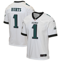 Youth Philadelphia Eagles Jalen Hurts White Game Jersey