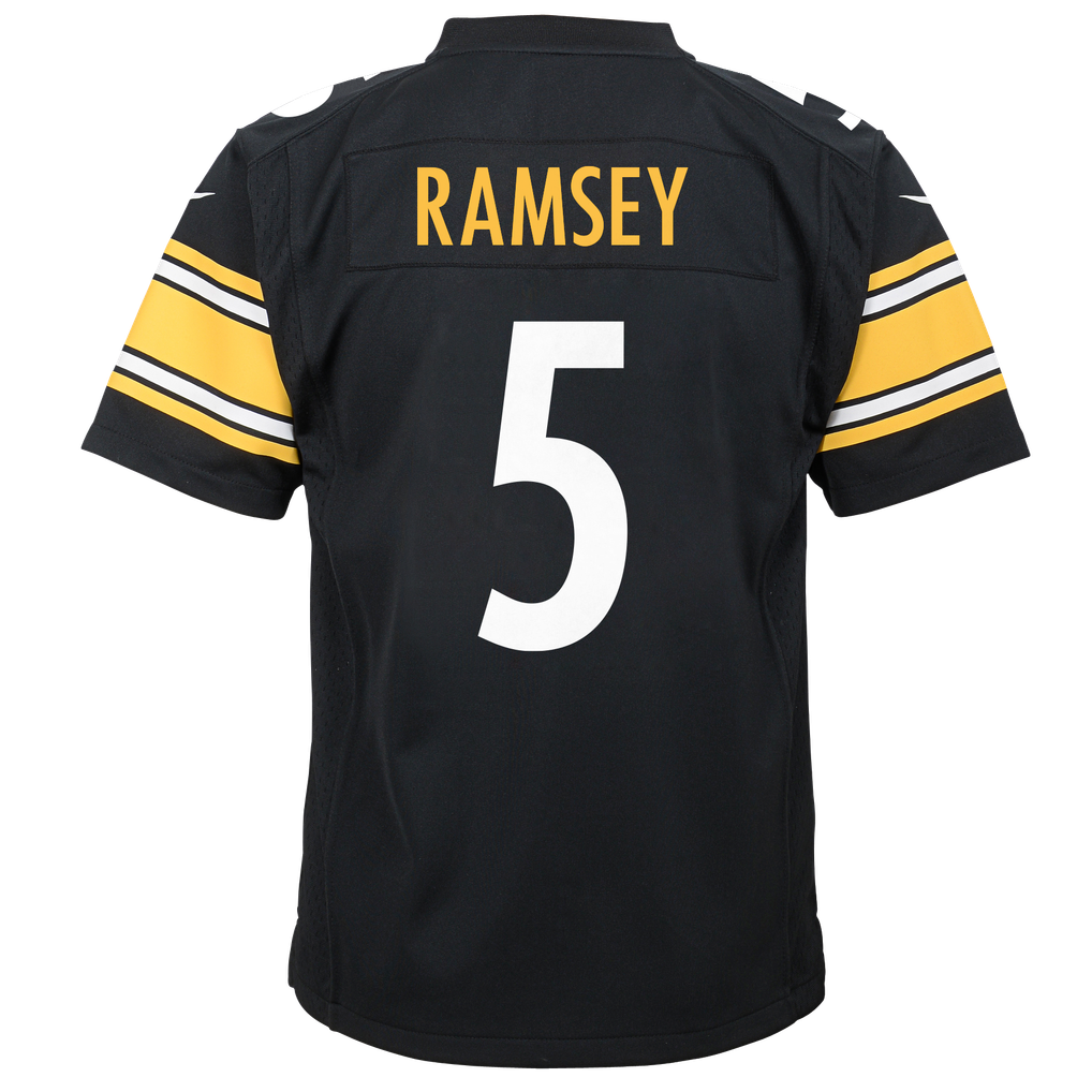 Youth Pittsburgh Steelers Jalen Ramsey Black Team Game Jersey