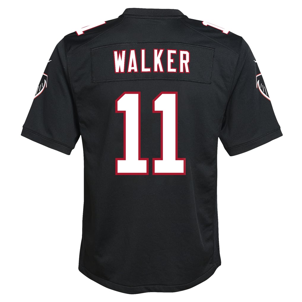 Youth Atlanta Falcons Jalon Walker Black Alternate Game Jersey