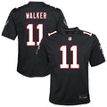 Youth Atlanta Falcons Jalon Walker Black Alternate Game Jersey