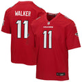 Youth Atlanta Falcons Jalon Walker Red Game Jersey