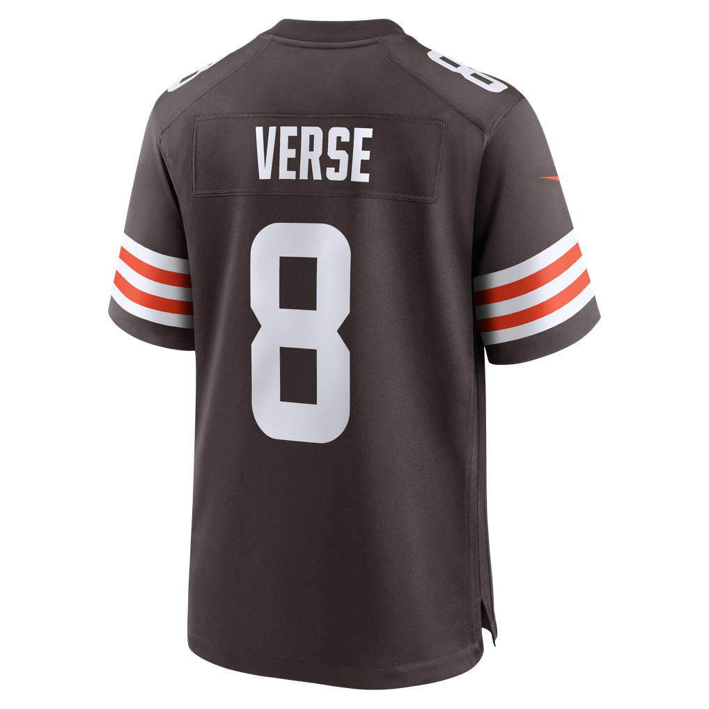 Youth Cleveland Browns Jared Verse Brown Team Game Jersey