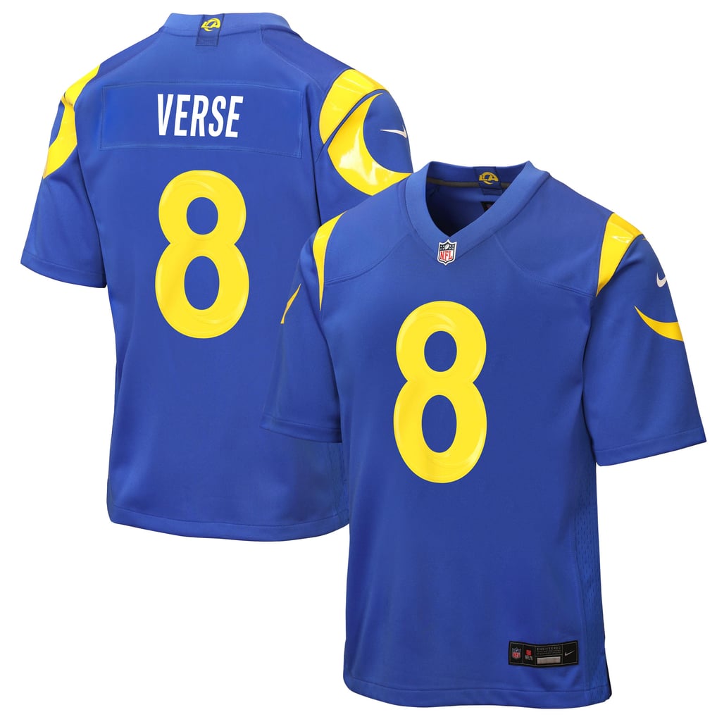 Youth Los Angeles Rams Jared Verse Royal Game Jersey