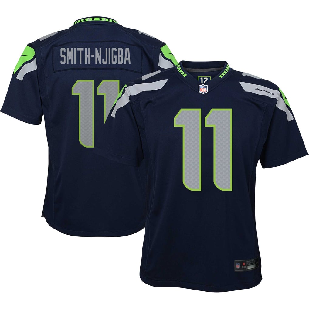 Youth Seattle Seahawks Jaxon Smith-Njigba College Navy Game Jersey