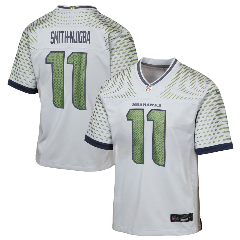 Youth Seattle Seahawks Jaxon Smith-Njigba Gray Rivalries Collection Game Jersey