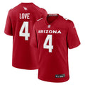 Youth Arizona Cardinals Jeremiyah Love Cardinal Team Game Jersey