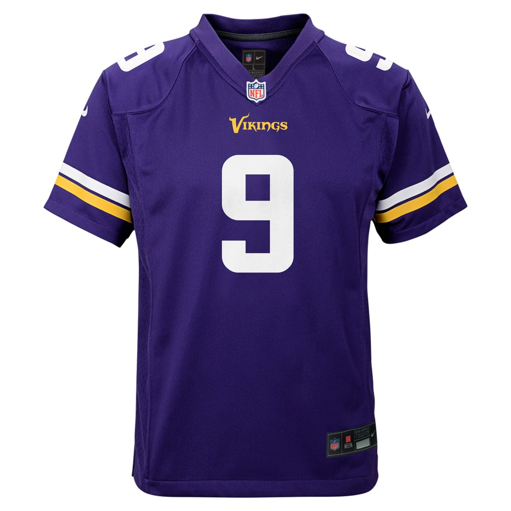 Youth Minnesota Vikings J.J. McCarthy Purple Game Jersey