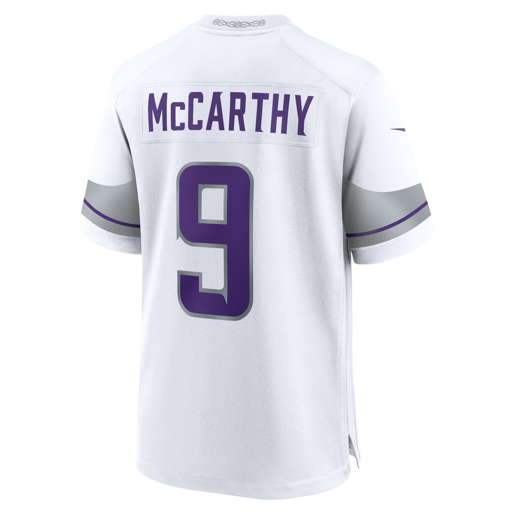 Youth Minnesota Vikings J.J. McCarthy White Game Jersey