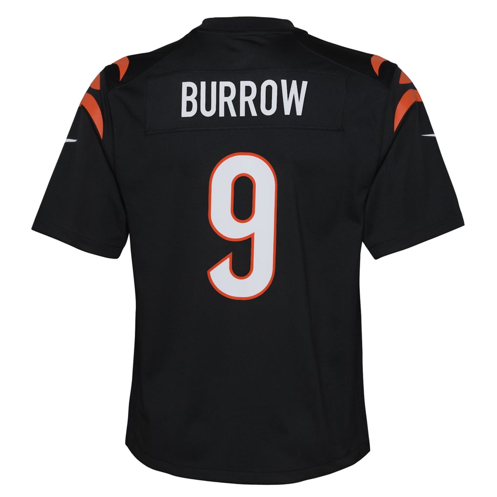 Youth Cincinnati Bengals Joe Burrow Black Game Jersey