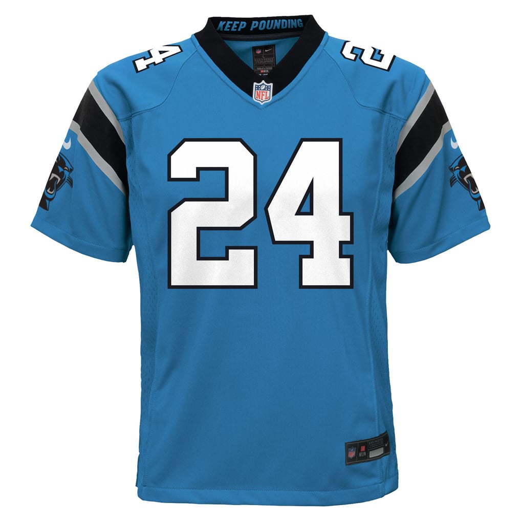 Youth Carolina Panthers Jonathon Brooks Blue Game Jersey