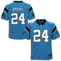 Youth Carolina Panthers Jonathon Brooks Blue Game Jersey