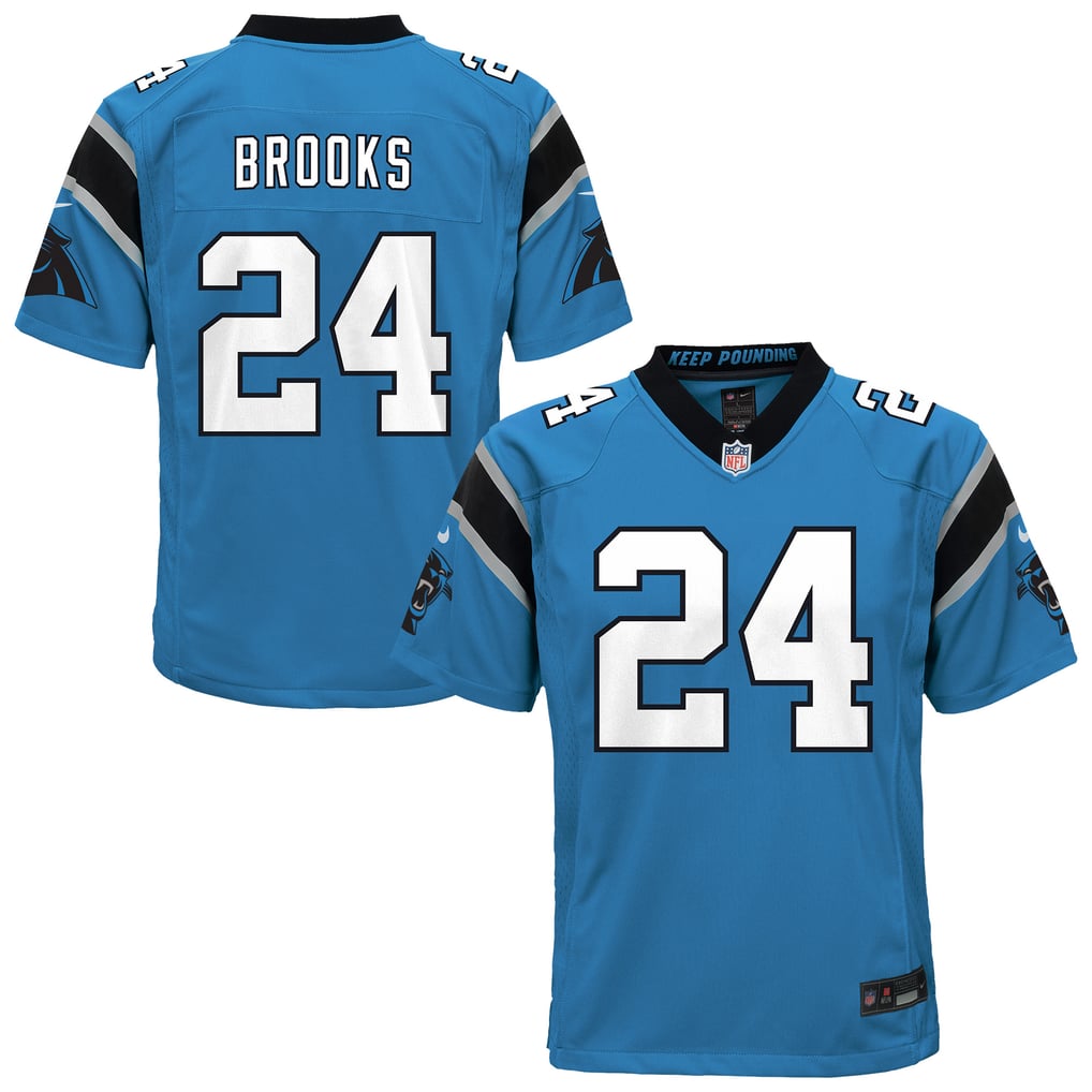 Youth Carolina Panthers Jonathon Brooks Blue Game Jersey