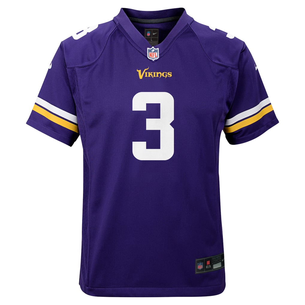 Youth Minnesota Vikings Jordan Addison Purple Game Jersey