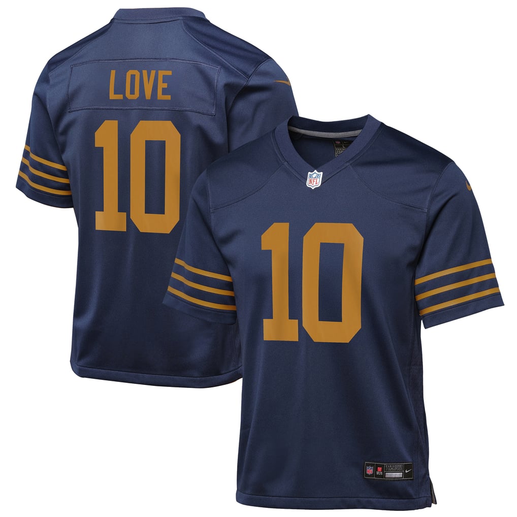 Youth Green Bay Packers Jordan Love Navy The 1923 Classic Game Jersey