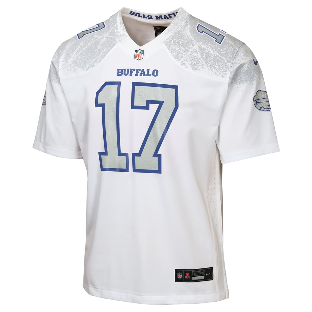 Youth Buffalo Bills Josh Allen White Rivalries Collection Game Jersey
