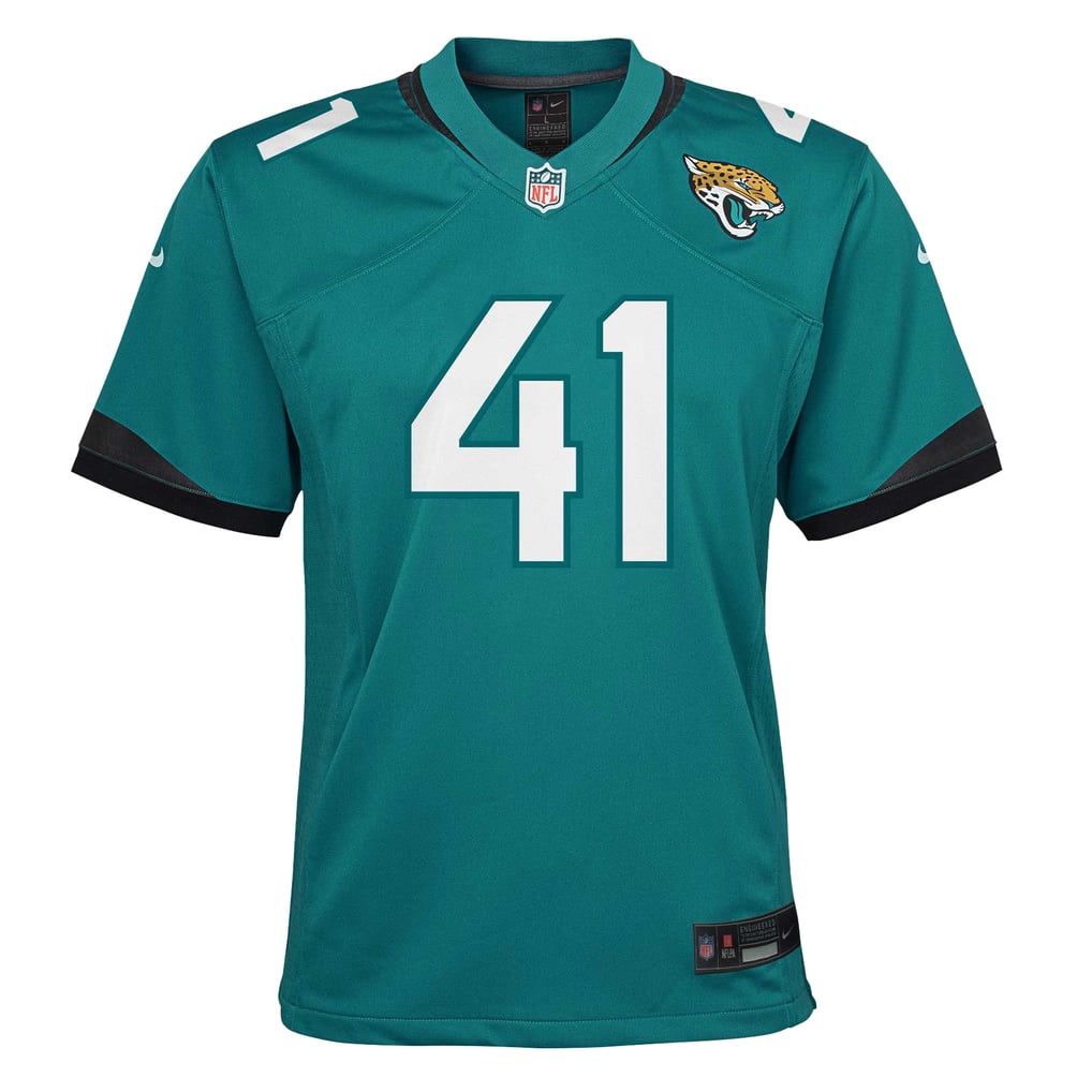 Youth Jacksonville Jaguars Josh Hines-Allen Teal Game Jersey