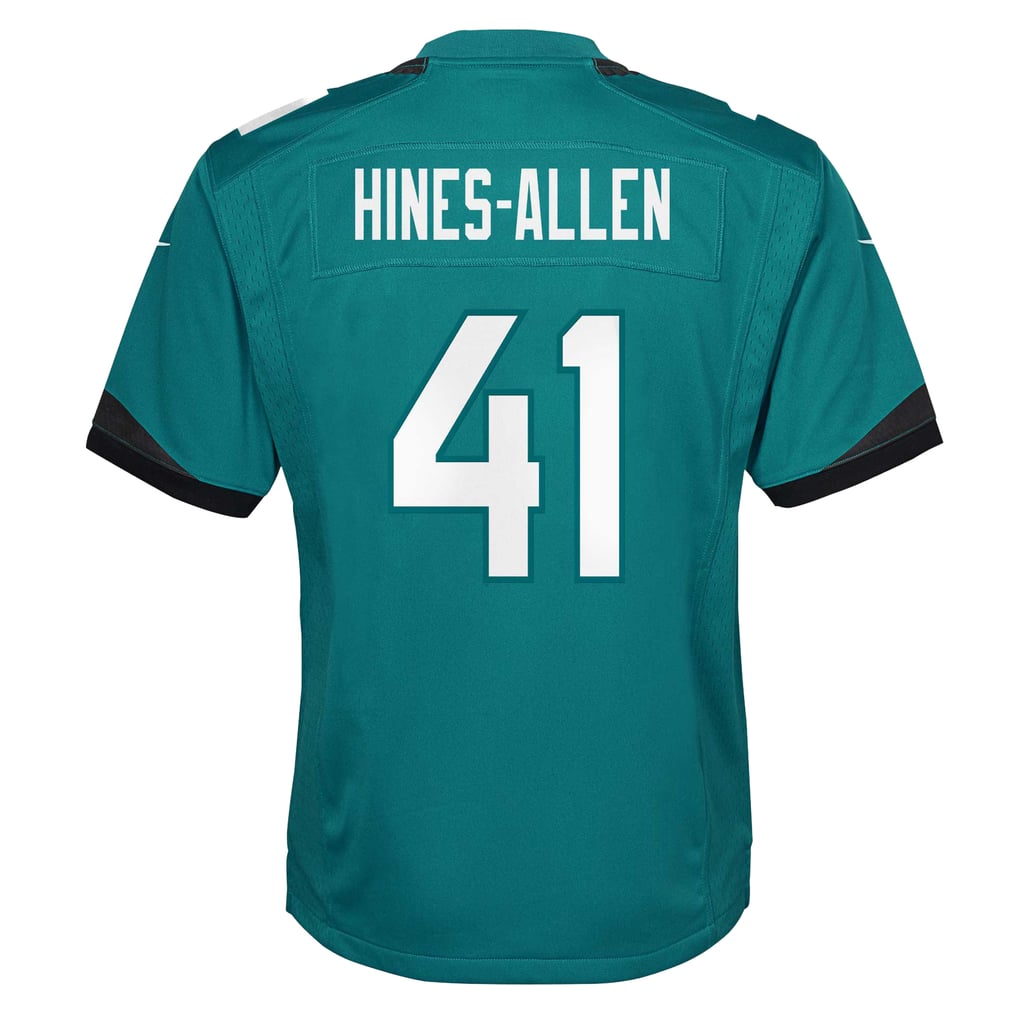 Youth Jacksonville Jaguars Josh Hines-Allen Teal Game Jersey