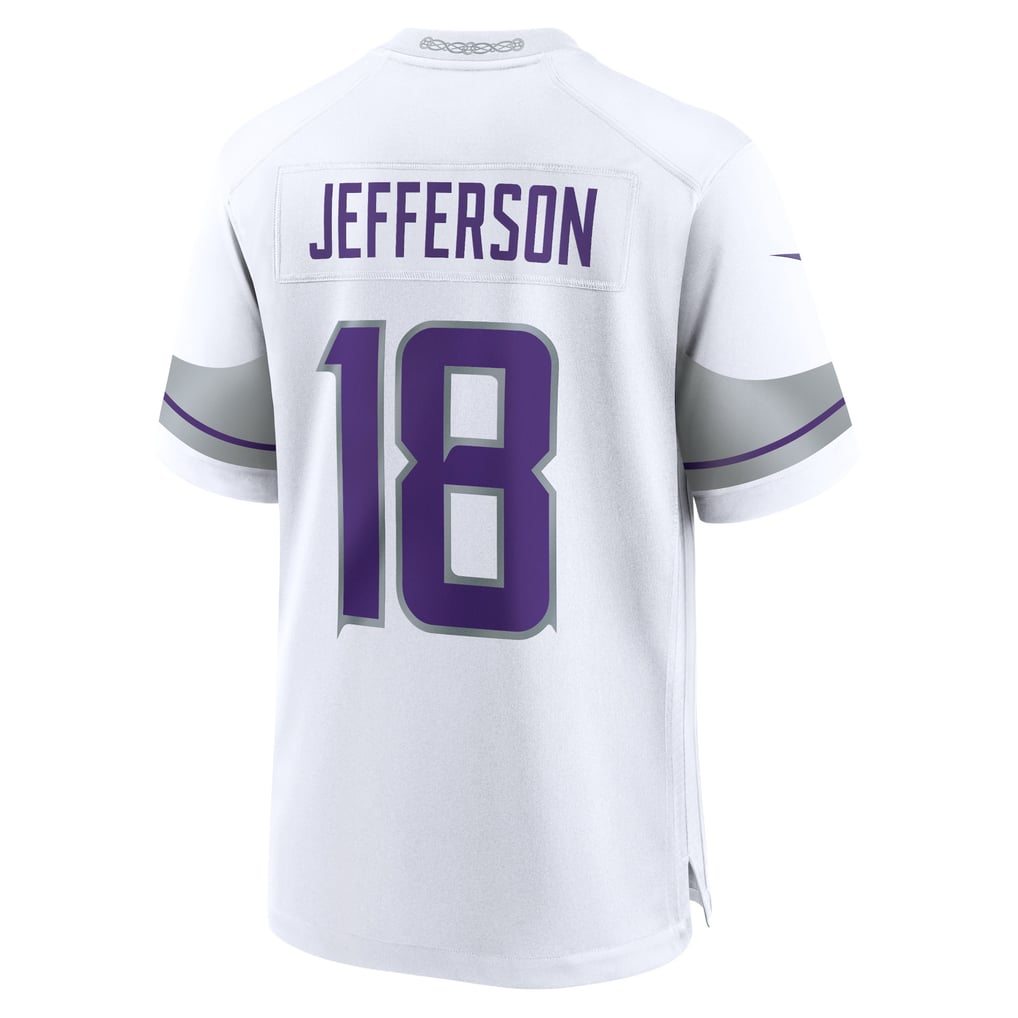 Youth Minnesota Vikings Justin Jefferson White Game Jersey