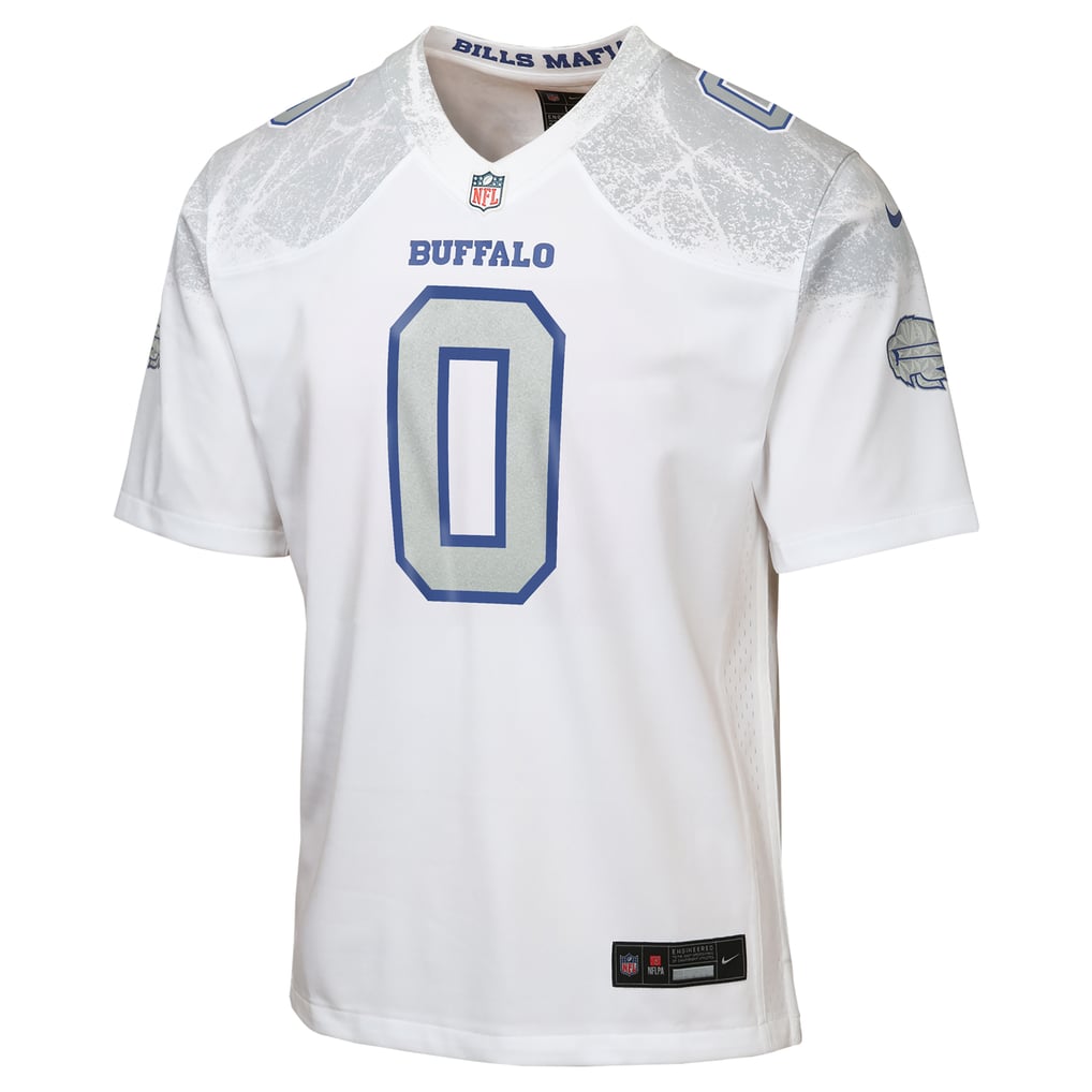 Youth Buffalo Bills Keon Coleman White Rivalries Collection Game Jersey