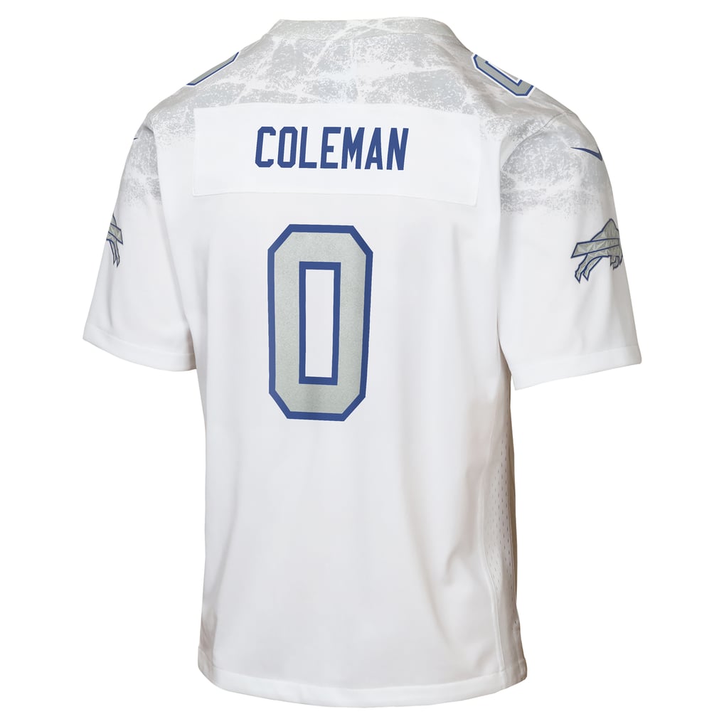 Youth Buffalo Bills Keon Coleman White Rivalries Collection Game Jersey