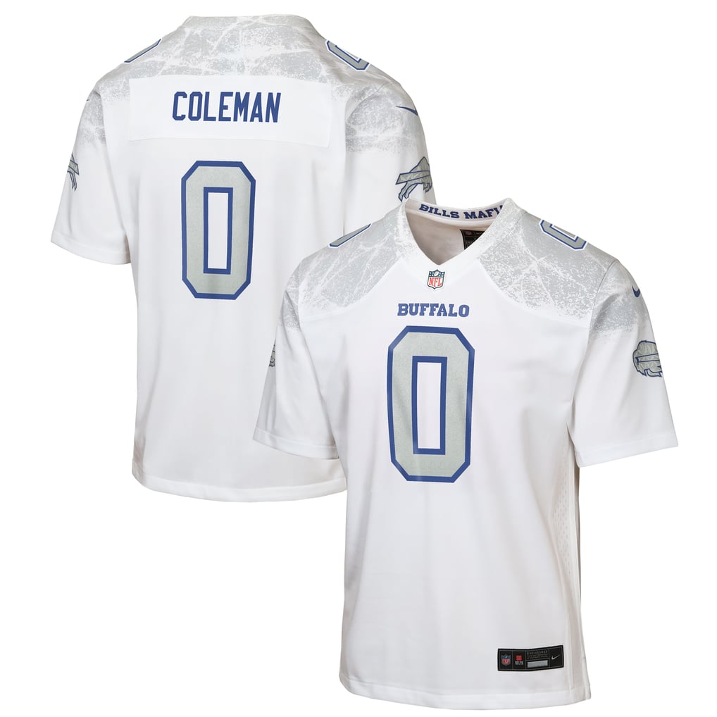 Youth Buffalo Bills Keon Coleman White Rivalries Collection Game Jersey