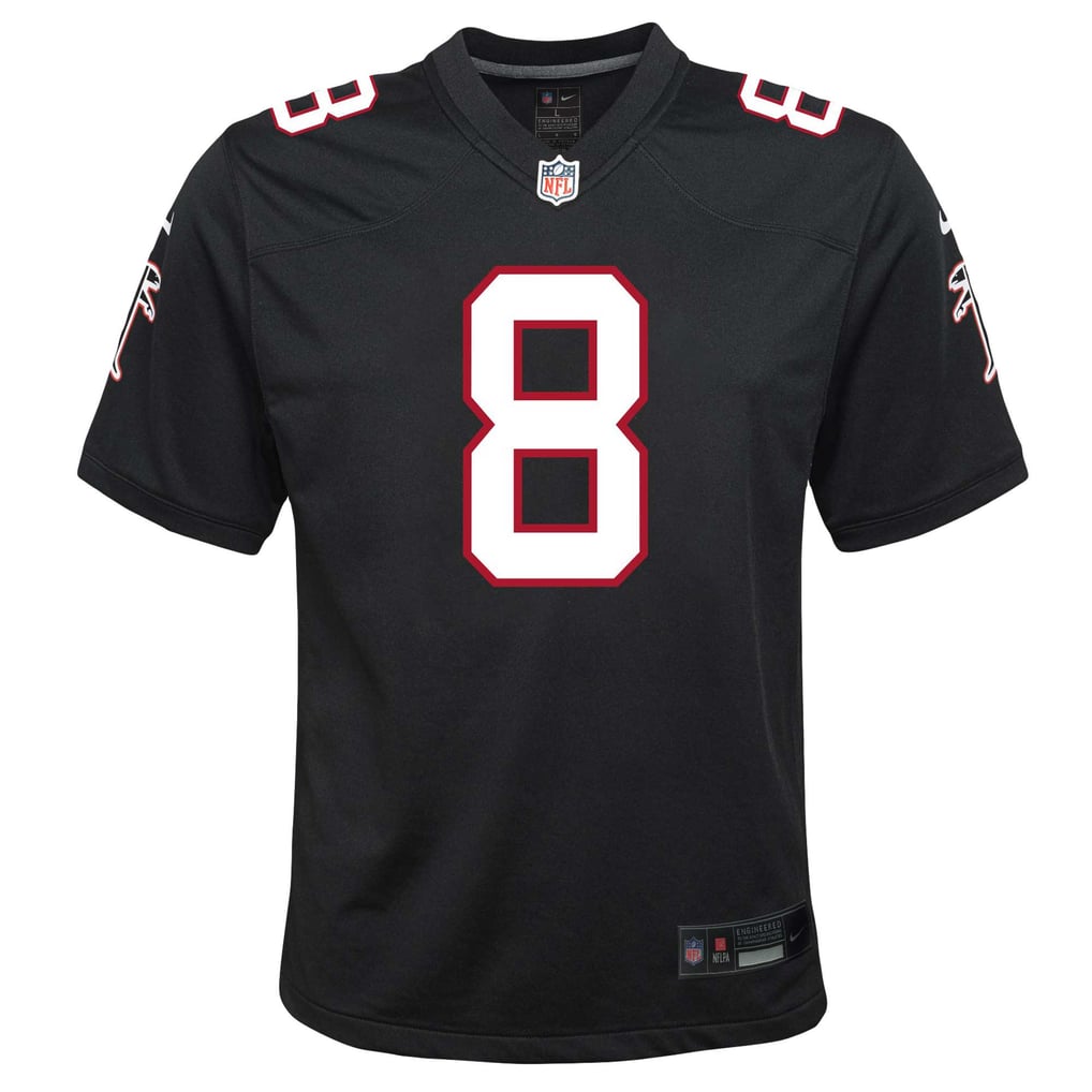 Youth Atlanta Falcons Kyle Pitts Sr. Black Game Jersey