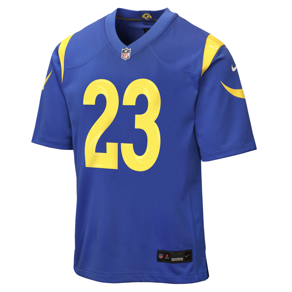 Youth Los Angeles Rams Kyren Williams Royal Game Jersey