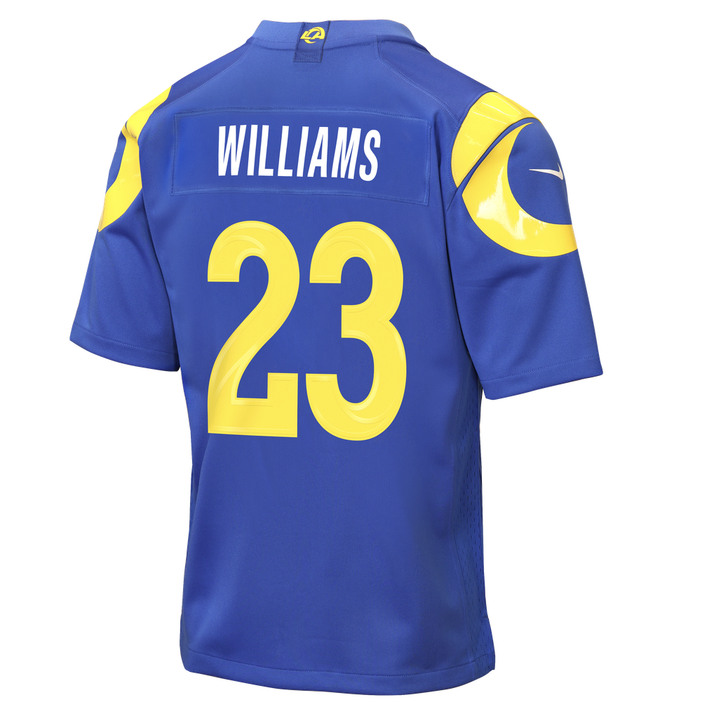 Youth Los Angeles Rams Kyren Williams Royal Game Jersey