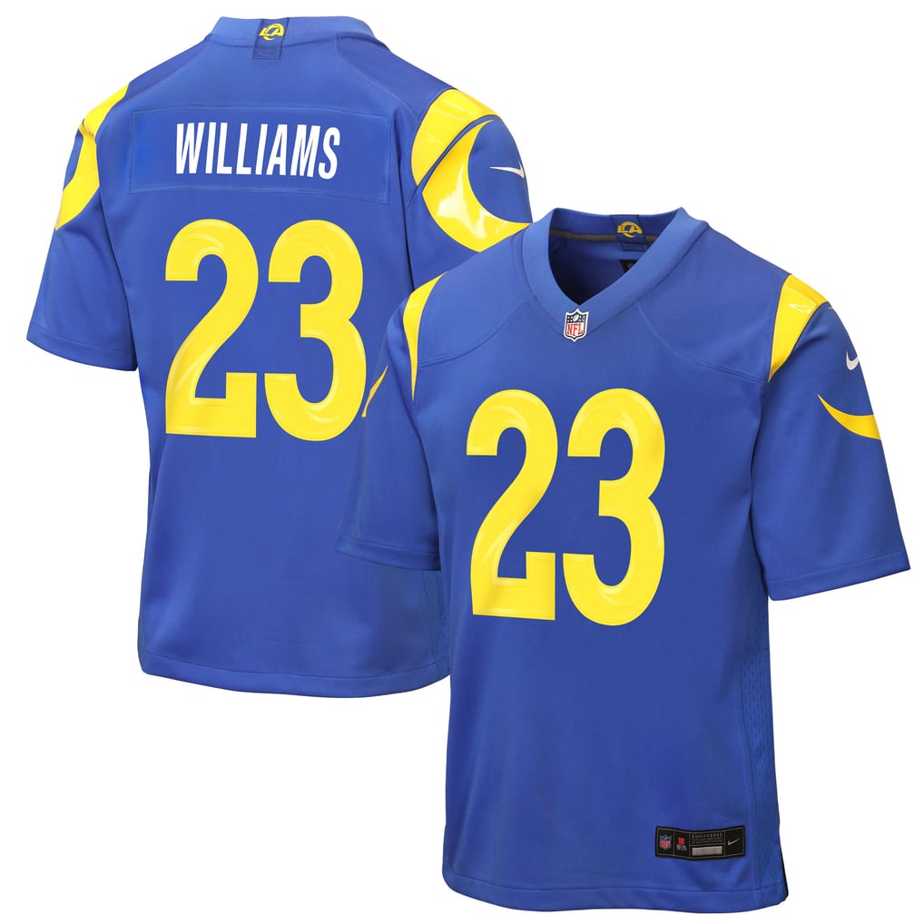 Youth Los Angeles Rams Kyren Williams Royal Game Jersey