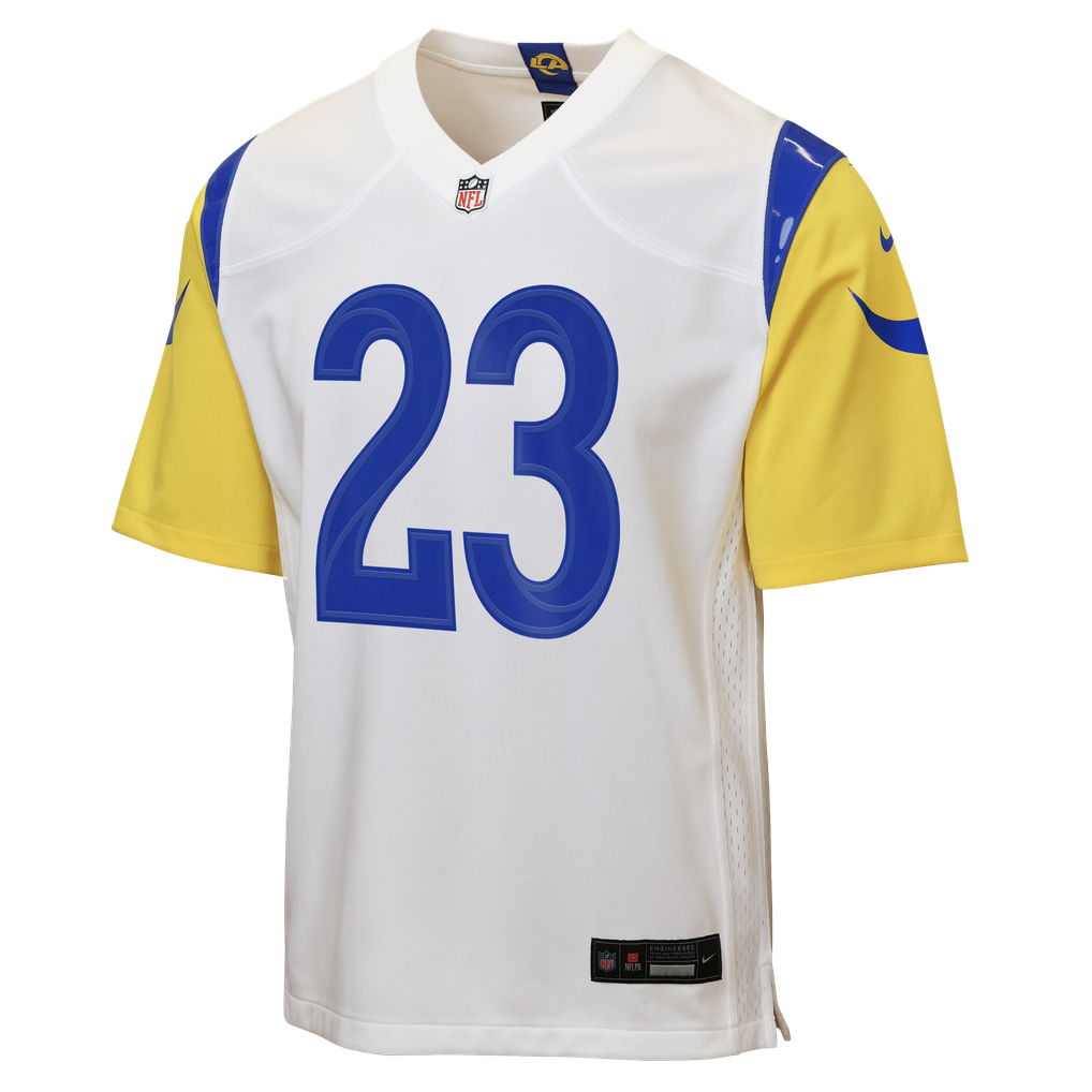 Youth Los Angeles Rams Kyren Williams White Game Jersey