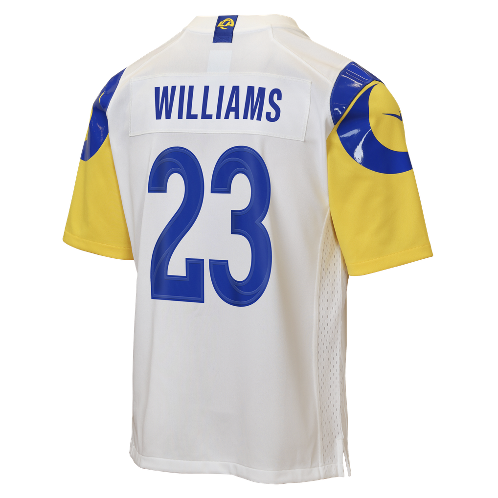 Youth Los Angeles Rams Kyren Williams White Game Jersey