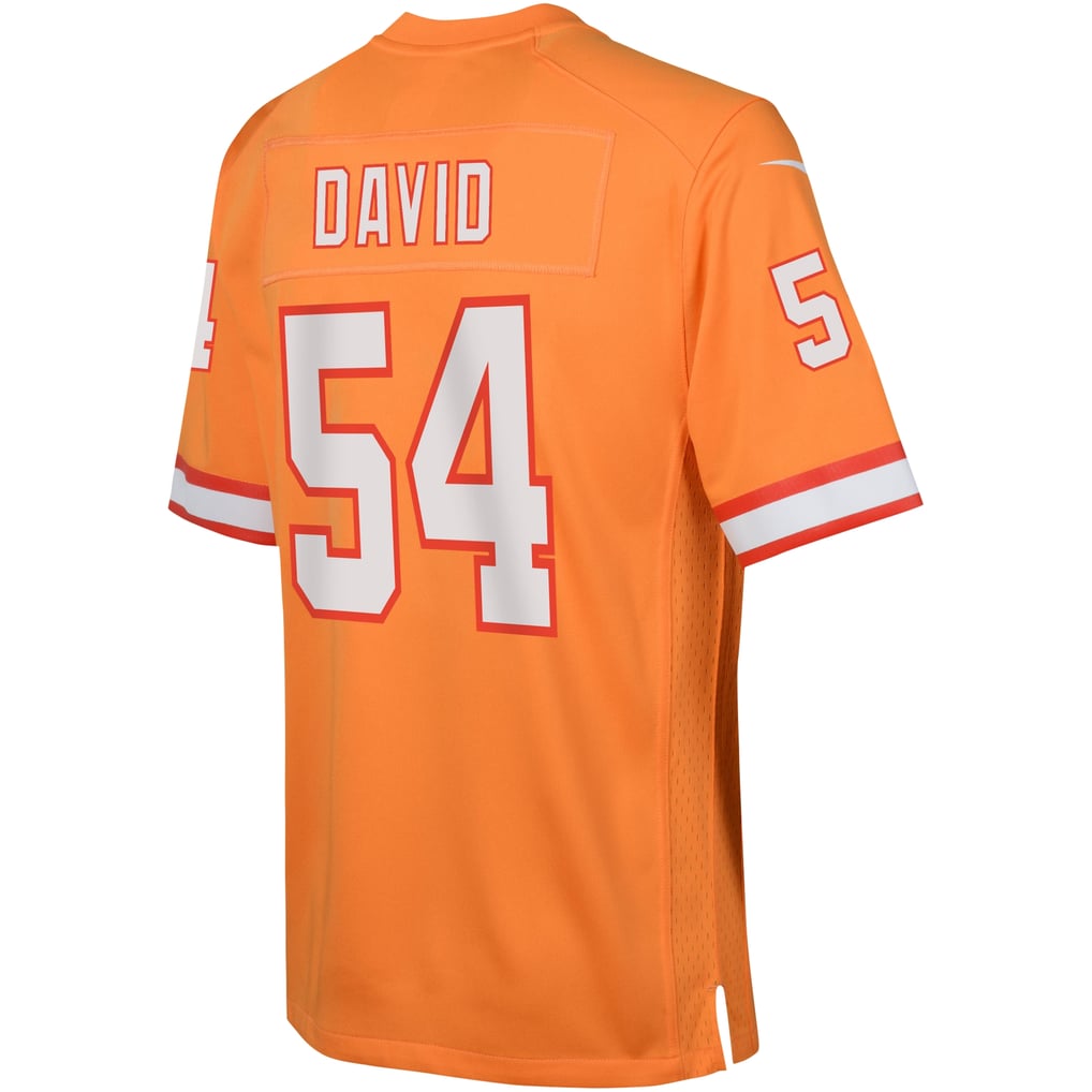 Youth Tampa Bay Buccaneers Lavonte David Orange Game Jersey