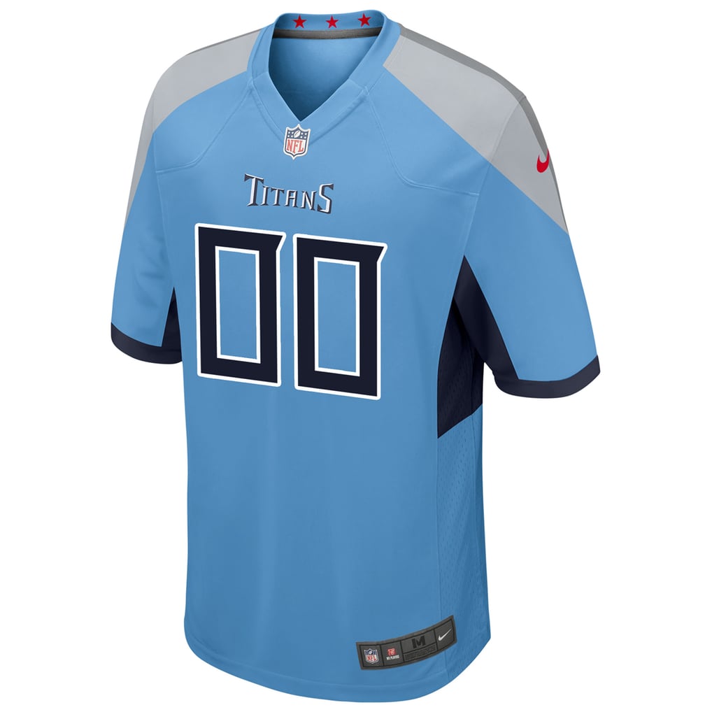 Youth Tennessee Titans Light Blue Alternate Custom Game Jersey