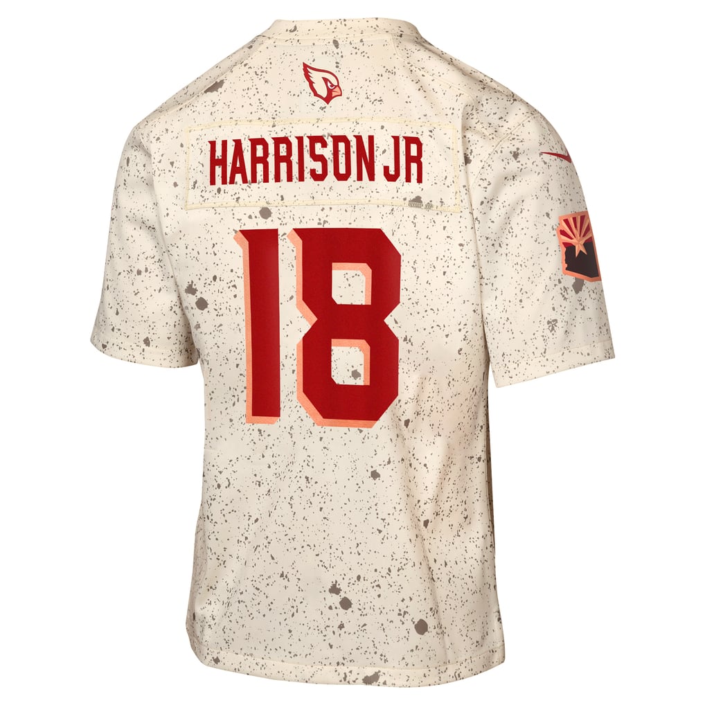 Youth Arizona Cardinals Marvin Harrison Jr. Natural Rivalries Collection Game Jersey