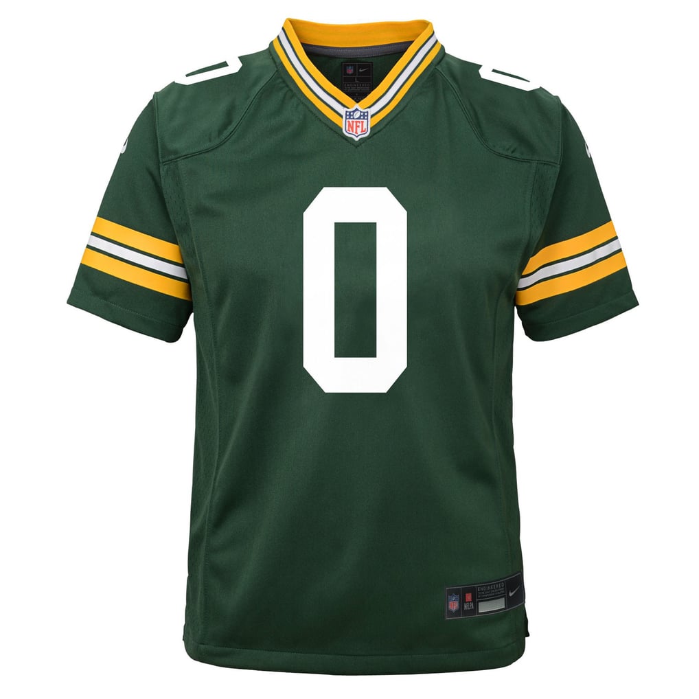 Youth Green Bay Packers Matthew Golden Green Team Game Jersey