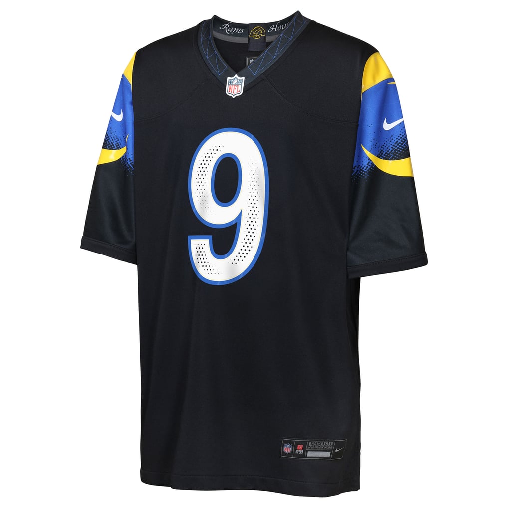 Youth Los Angeles Rams Matthew Stafford Dark Blue Rivalries Collection Game Jersey